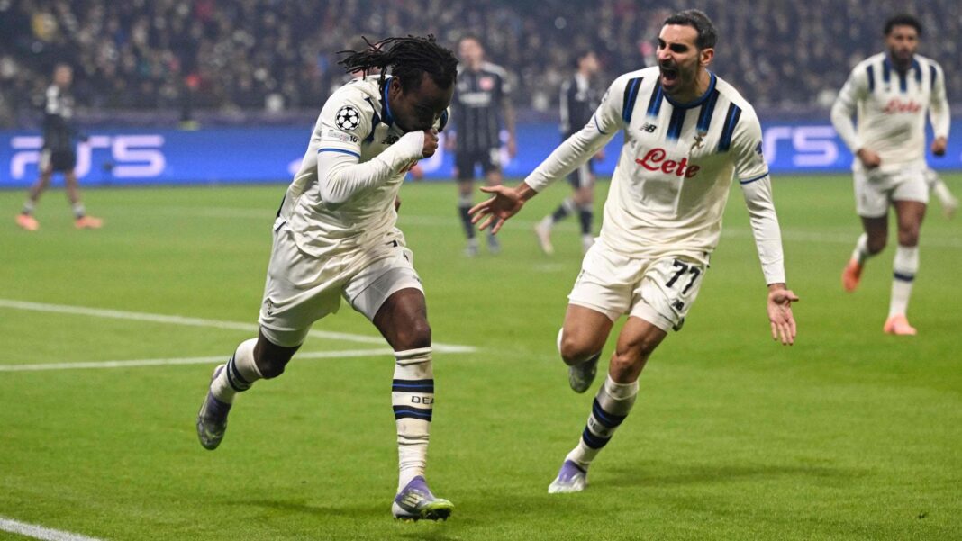 L’Atalanta dilaga a Francoforte: 3-0 confezionato in 5 minuti, Lookman si sblocca in Europa