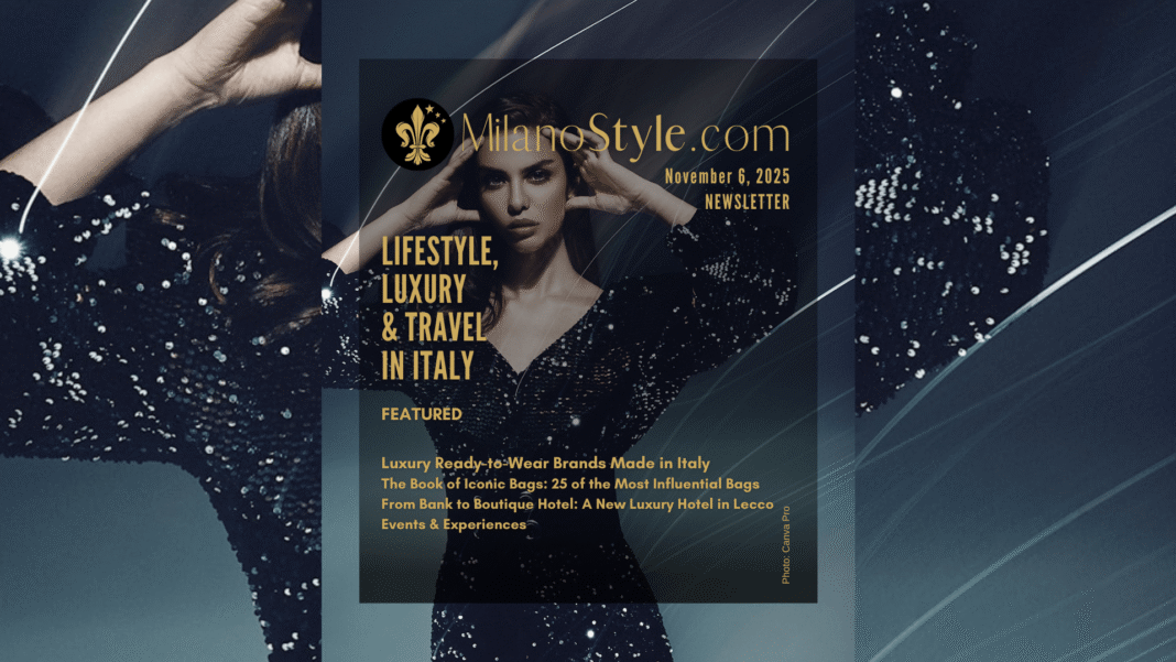 Newsletter MilanoStyle 6 novembre 2025