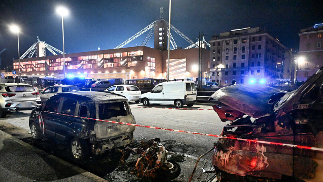 Scontri prima di Genoa-Inter, vendita a 15 il numero degli agenti feriti – Notizie