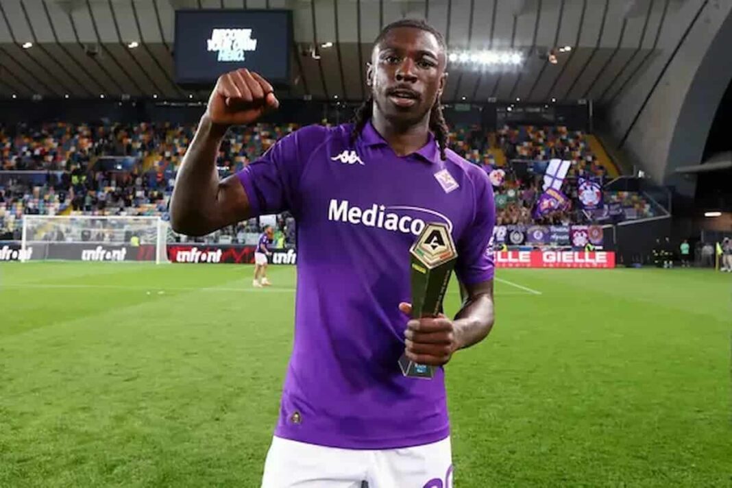 L’impegno di Kean con la Fiorentina sembra concreto dopo la doppietta dell’Udinese