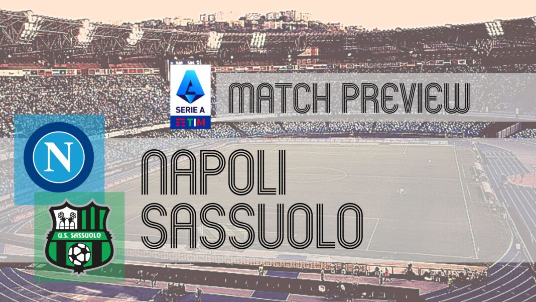 Anteprima: Napoli-Sassuolo: notizie sulla squadra, formazioni e pronostici