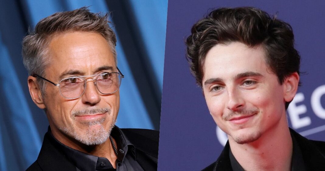 Robert Downey Jr. sfida Timothée Chalamet