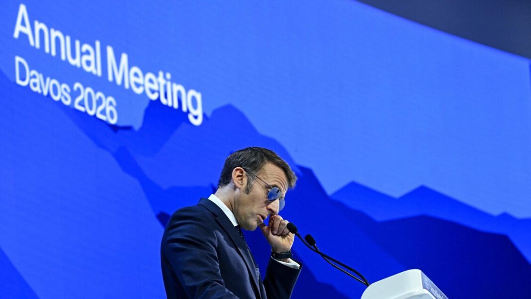 Macron a Davos: ‘Tornano le ambizioni imperiali, calpestato il diritto internazionale’ – Notizie