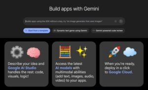 Il nuovo aggiornamento di Google Gemini consente ai principianti di creare software