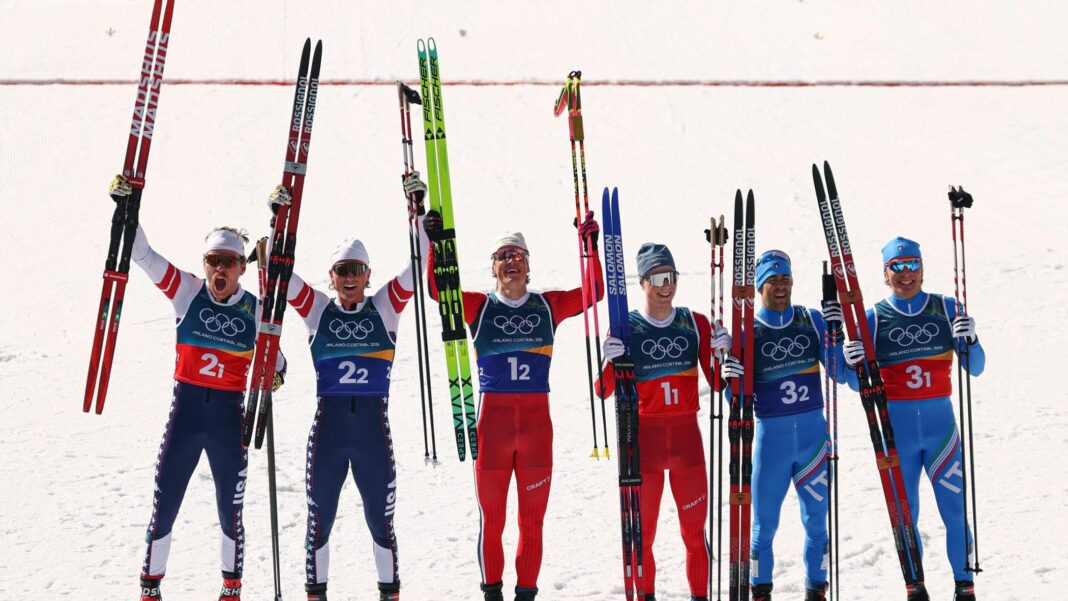 Olimpiadi in diretta: bronzo nella team sprint con Pellegrino e Barp. Shiffrin d’oro nello slalom