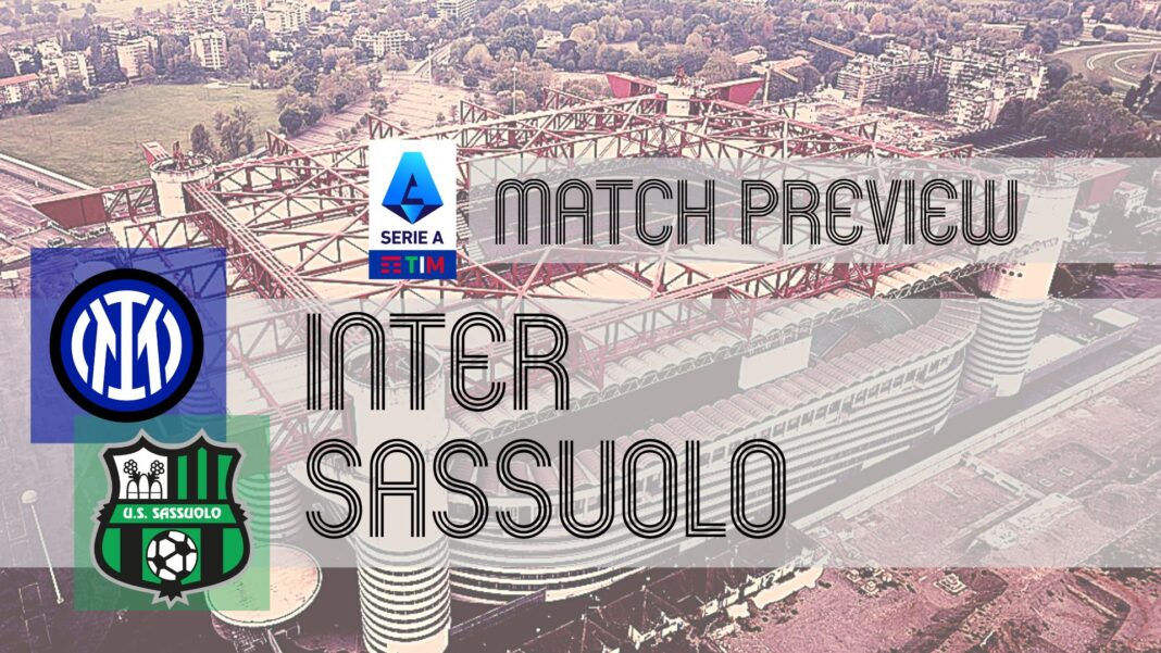Anteprima: Sassuolo-Inter: notizie sulla squadra, formazioni e pronostici
