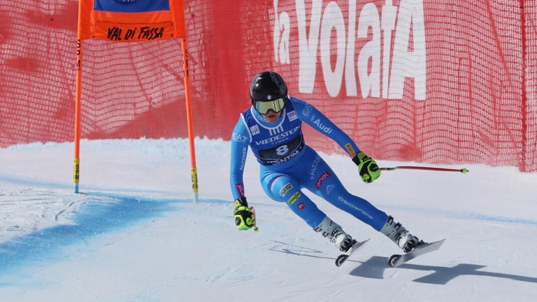 Val di Fassa, discesa libera oggi: attesa per Goggia e Pirovano