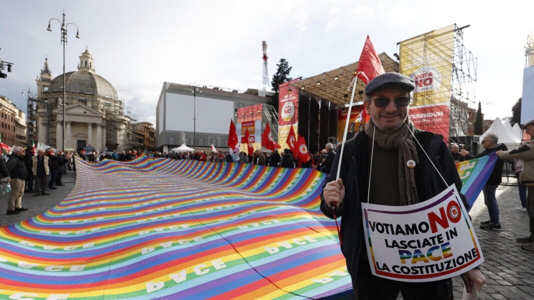 Manifestazione oggi a Roma per il No al Referendum Giustizia | Diretta
