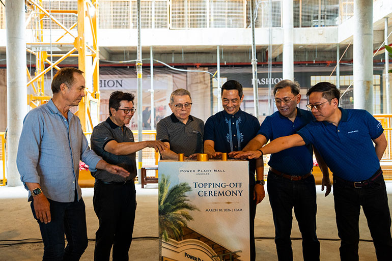 Rockwell Land e Juan D. Nepomuceno Realty completano il Power Plant Mall Angeles a Rockwell presso il Nepo Center