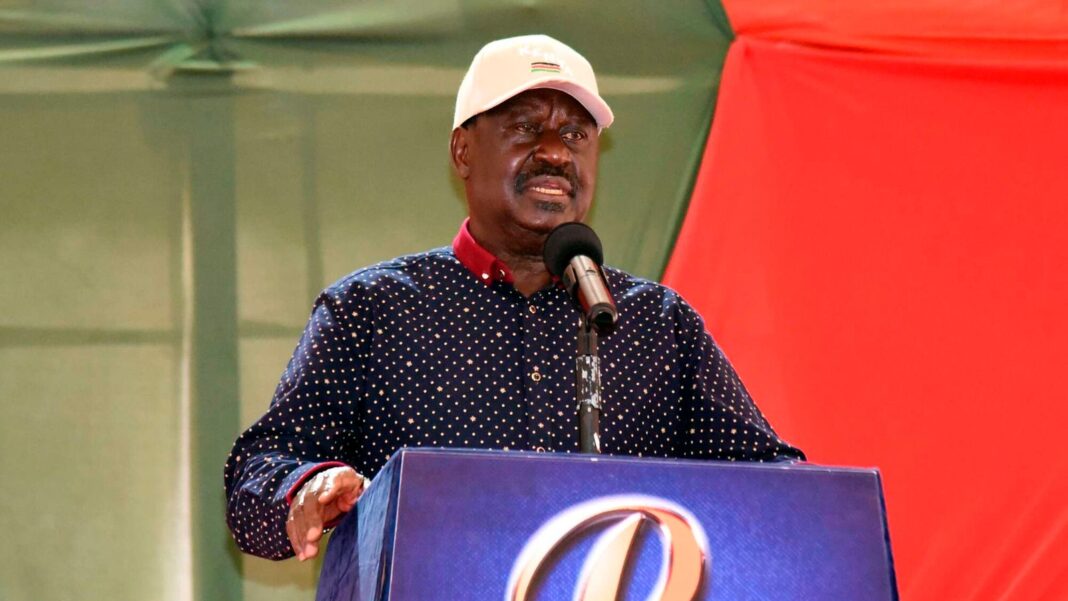 Il Tesoro mantiene il budget per l’ufficio e la pensione di Raila