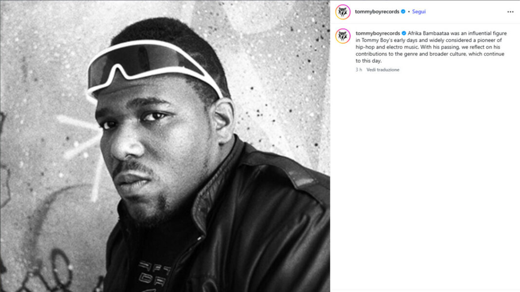 Il pioniere dell’hip-hop Afrika Bambaataa è morto all’età di 68 anni – Notizie