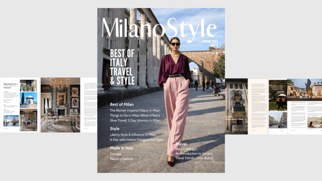 MilanoStyle MagazineVol. 2 Edizione primavera 2026