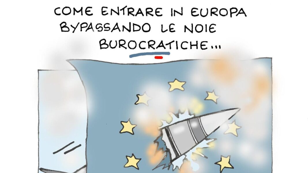 La vignetta di Ellekappa: Putin e l’Europa