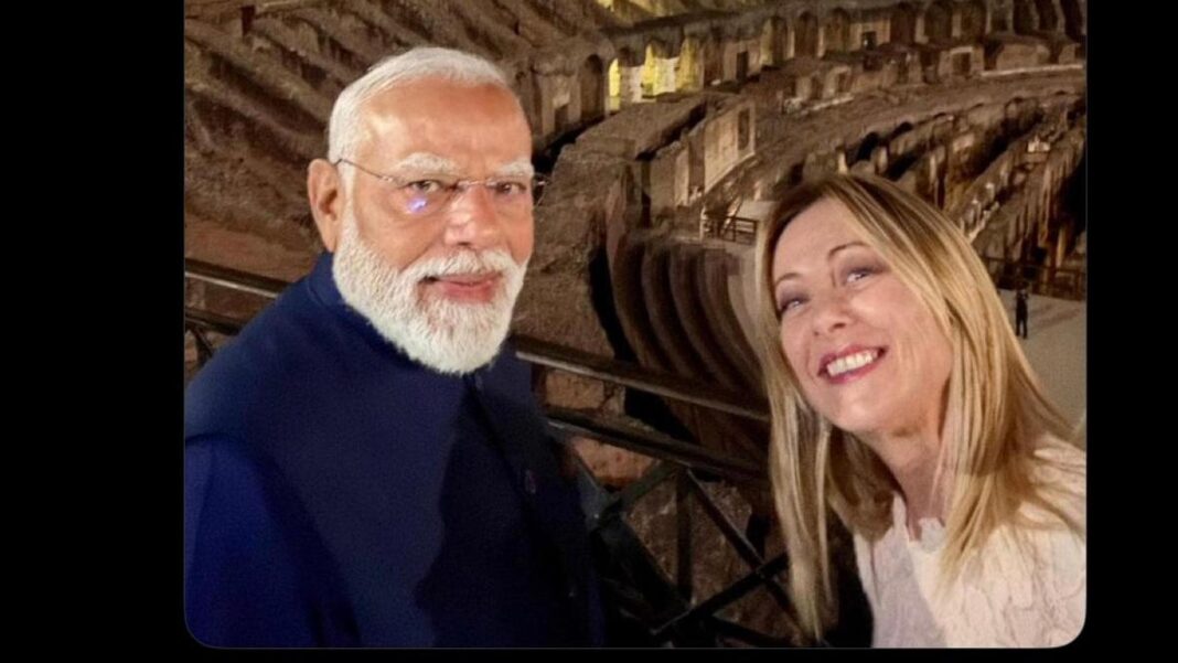 Roma, Meloni accoglie Modi: “Benvenuto amico mio”