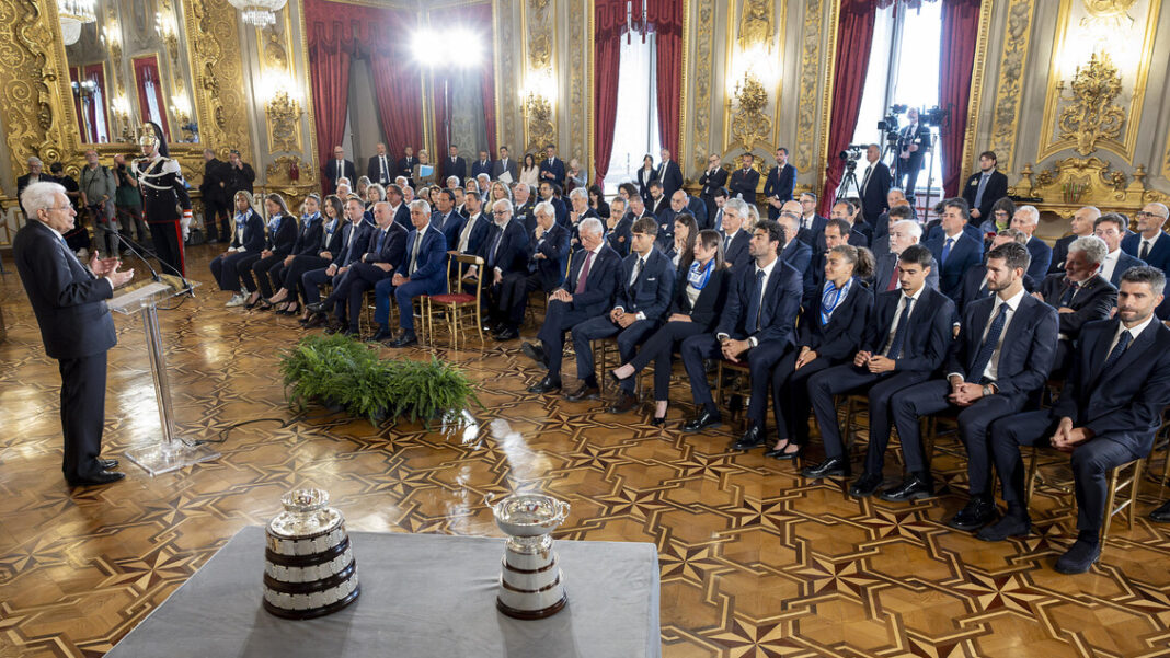 Mattarella: ‘Il tennis italiano protagonista nel mondo. Figure come Zanardi illuminano il nostro sport’ – Notizie