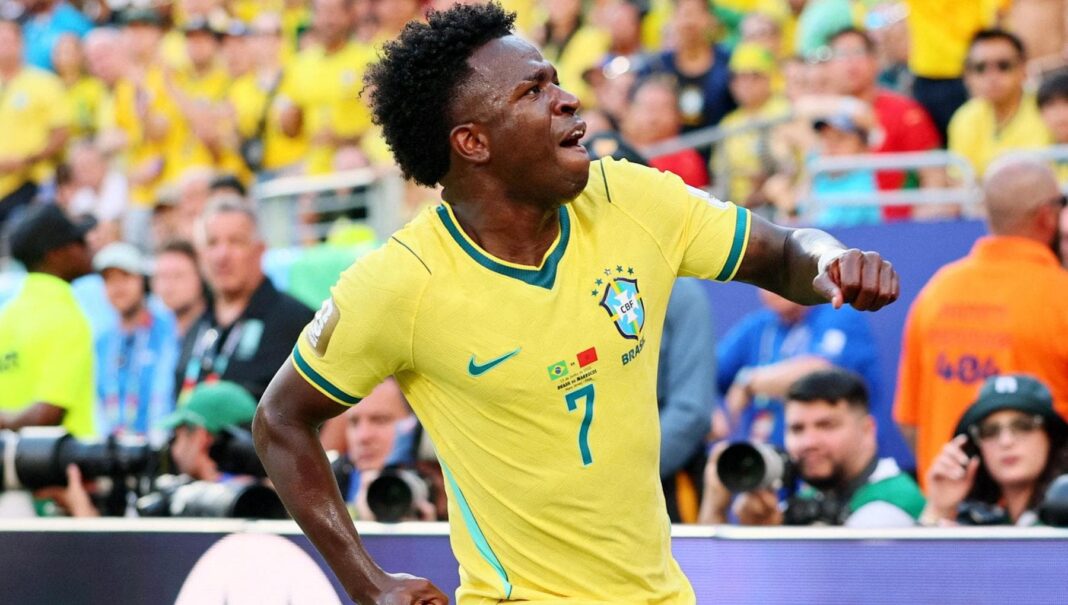 Vinicius salva il Brasile, il Marocco mette paura: finisce 1-1