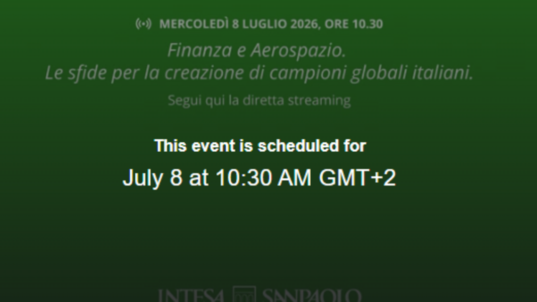 Finanza e Aerospazio, a Torino le sfide di un settore strategico per lo sviluppo – Eventi